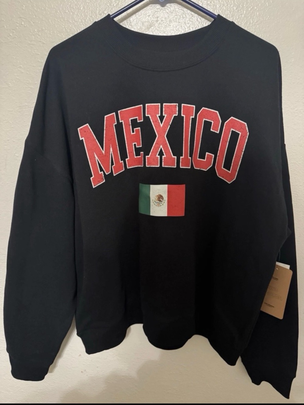 Kind Regards TM Mexico Unisex Crewneck Sweater Size Large